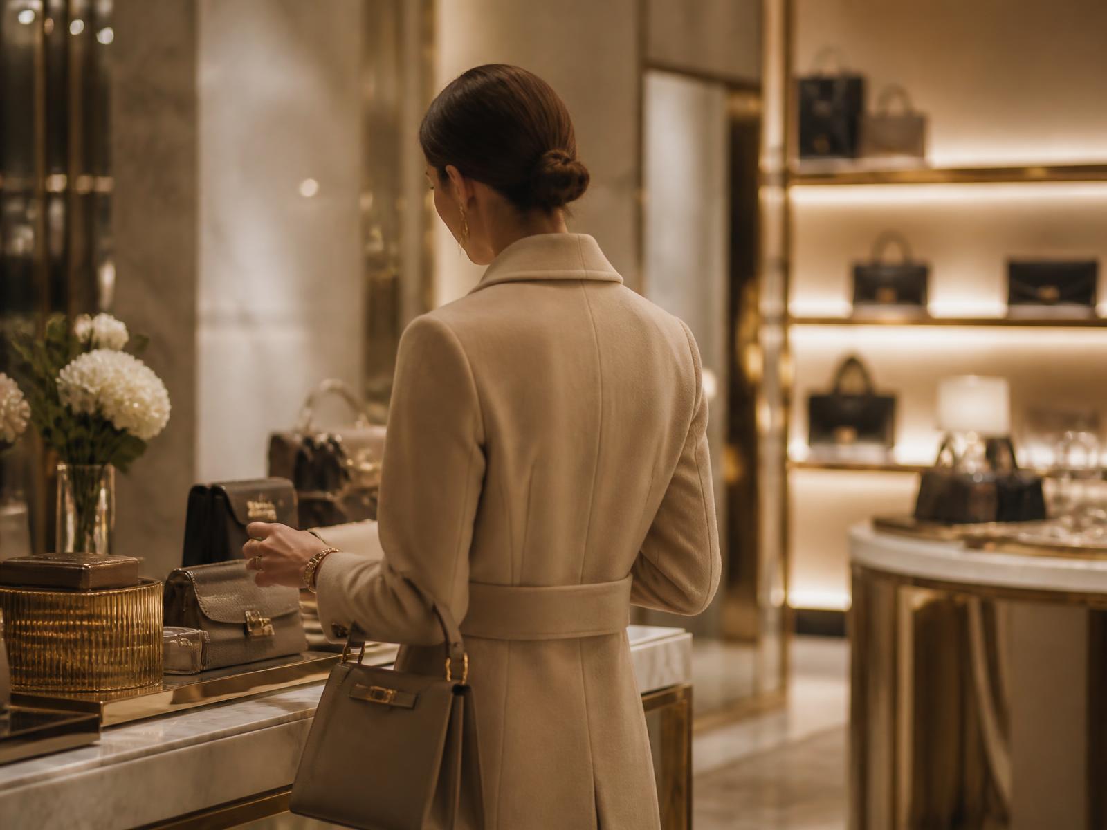 Mystery shopper beoordeelt de klantbeleving in een luxe boutique